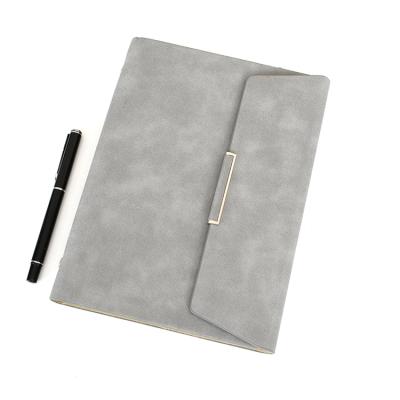 China 2020 New A25 Printed PU Cover Notebook Business Planner Wholesale Leather Journal With Magnetic Clip for sale