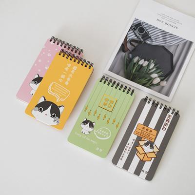 China Hotsale 60k Factory Printing Paper Cover Notebook Colorful Pocket Spiral Notebook Spiral Notebook for sale