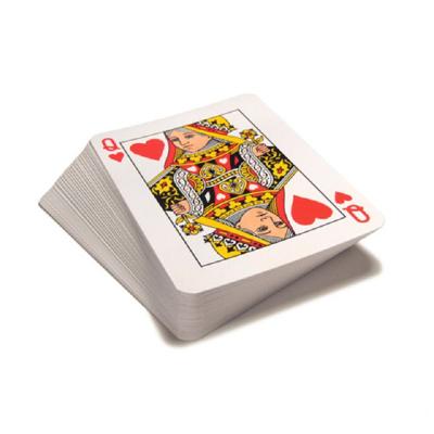 China paper & Cheap Cardboard Chinese Factory Gambling Cardboard Entertainment Good Quality Poker Card Wholesale With Customized Printing for sale