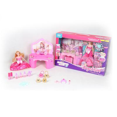 China Light Best-selling Doll Toy Set Dressing Music U r Pretend Beauty Set Set Toys for sale