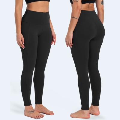 China Breathable Yoga Pants Workout Gym Spandex Pants Yoga Lift Waist High Waisted Pocket Amazon Quality Yoga Lift Pants for sale