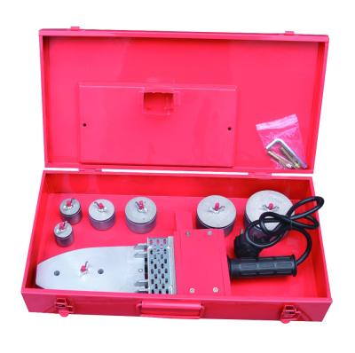 China Home use 20-63mm ppr plastic pipe fusion welding heat machine with manual thermoregulator for sale