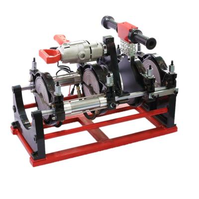 China HDPE plastic hydraulic pipe 280/450mm pe butt fusion welding machine for pe pipe for sale