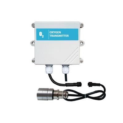 China Split Type New Industrial Oxygen Meter O2 Gas Sensor Detector With Lorawan Transmit 110x85x44mm for sale