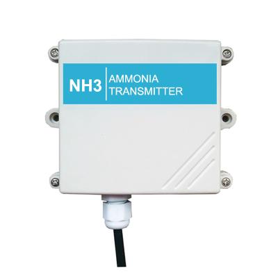 China Industrial RS485 Wall Mount Ammonia NH3 Gas Sensor Transmitter JXBS-3001 for sale