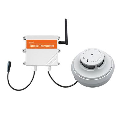 China RS485/GPRS/Lora iot smoke detector fire alarm wireless sensor JXBS-3001-YW for sale