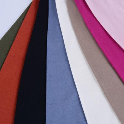 중국 Sustainable 5% Bamboo 95% Spandex Plain Jersey Knit Fabric For T Shirt Yoga Clothes 판매용