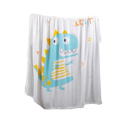 China 2021 Hot Sale Cute Baby Boy or Baby Animal Fleece Blanket In-Stock Folded Cool Bamboo Blanket Organic Blanket for sale