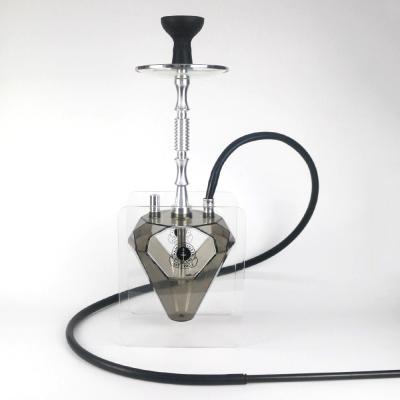 China Unique Heart Shaped Hookah Handmade From Acrylic LED Shisha Shishabucks for sale