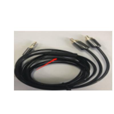 China Mobile Phone Durable Using Low Price Fast Charging Mobile Phone 3.5MM 2RCA Male To Male 1:2 Audio Cable for sale