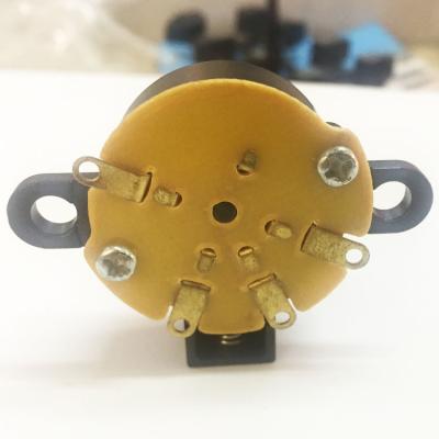 China Plastic& copper supplier 4A~120V 3(2) A~250V t125 8 position 6 gear rotary switch Towei switch for wall fan for sale