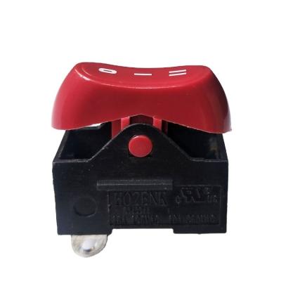 China Towei Supply 13A~250VAC 2 Pin T125 3 Max Position Red Rocker Switches ON-OFF For Electric Hair Dryer for sale