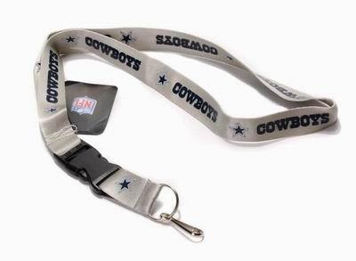 China wholesale cheap NFL Dallas Cowboys grey key chains for sale