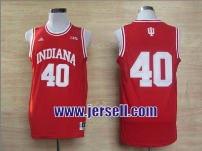 China Indiana Hoosiers Cody Zeller 40 Big 10 Patch NCAA Basketball Jersey for sale