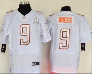 China 2014 Pro Bowl Jersey NFL New Orleans Saints 9 Drew Brees White for sale