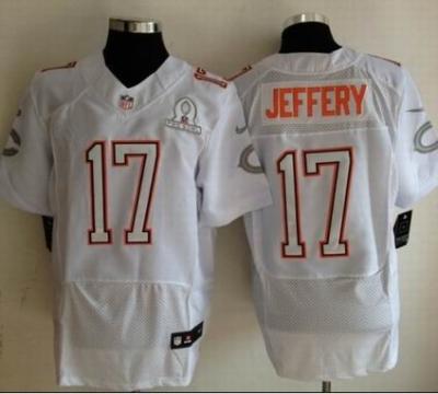 China NFL 2014 Pro Bowl jersey chicago bears 17 Alshon Jeffery white for sale