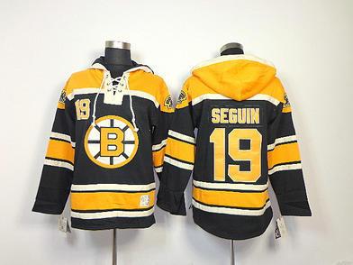 China NHL Boston Bruins 19 Tyler Seguin Black Hoodies Jersey Old Time Hockey for sale