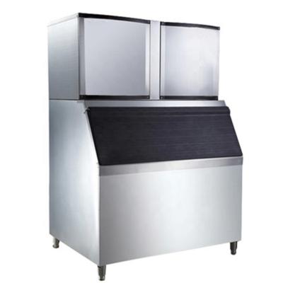 China Hotel Commercial 1000kg Split Ice Makers Ice Cube Making Machine For Snack Bar for sale