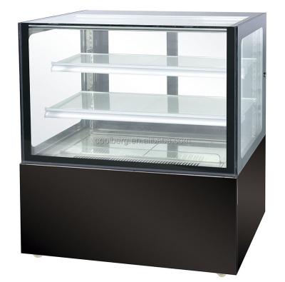 China Commercial Single-temperature cake /chocolate display showcase cooler cake fridge factory price for sale