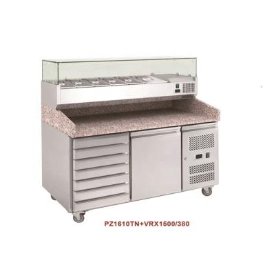 China Single-Temperature Pizza Workbench Fridge /Undercounter Fridge /Sandwich Fridge /Sandwich Table Pre Refrigerated Fridge for sale