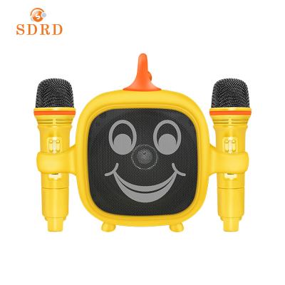 China AirPlay SDRD Sd506 Custom The New Listing 3-12 Year Old Kids Karaoke Machine With 2 Wireless Microphones for sale