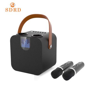 China AirPlay SP200 Professional Karaoke Machine Bt5.0 Wireless Karaoke Speaker With Wireless Microphone For Home Party for sale