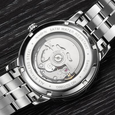 China Skeleton Ready To Ship 2019 New Japan Automatic Sapphire Glass Men's Skeleton Dress Watch for sale