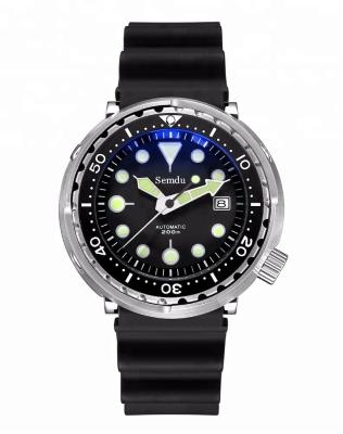 China Day/Date Prepare Your Own Brand To Ship 316L Stainless Steel 200 Meter Water Proof Tuna Dive Watch for sale