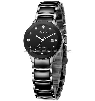 China Alarm Ready To Ship To Make Your Own Logo Original Brand Custom Woman Ceramic Wrist Watch for sale