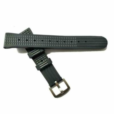 China Eco-Friendly Ready To Ship 20mm Waffle Watch Strap Rubber Soft Band For 6105 6217 6159 Diver Watch for sale