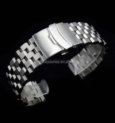 China Wholesale Eco-friendly Super Engineer II Solid Stainless Steel Watch Strap Flat End Fit For skx watch for sale