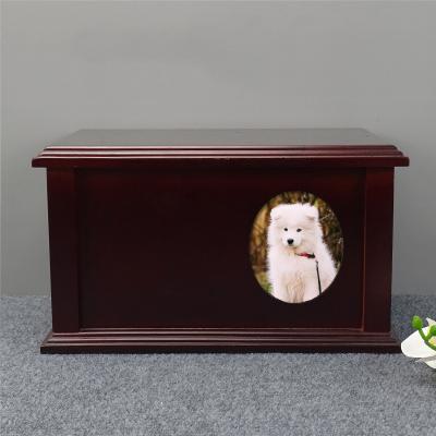 China Biodegradable Pet Crematorium Casket Manufacturers Sustainable Casket Suppliers Sale Box For Wholesale Pets Pet Wood Caskets for sale