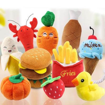 China New Viable Designer Dog Chew Toy For New Dog Toy Set Durable Plush Pet Squeaky Plush Dog Toy for sale