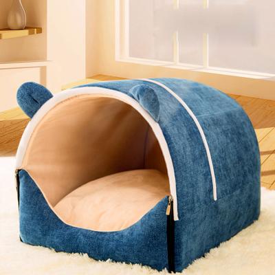 China Breathable Large Large Doghouse Modern Outdoor Indoor Luxury Pet Kennel Indoor Kennel for sale