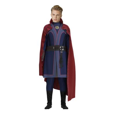 China Polyester Adults Doctor Strange Costume Halloween Party Doctor Strange In The Multiverse Of Madness TV&Movies Costume Superhero Jumpsuit for sale