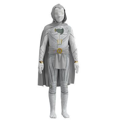 China Cosplay Cartoon Costume Moon Knight Cosplay Costume Hot Selling Marc Spector Party Costume TV&Movie 3D Digital Printing Uniform Halloween Costume New for sale