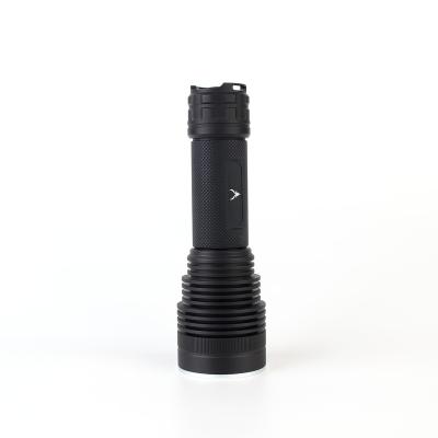 China New flashlight aviation grade aluminum alloy heavyweight products have good lighting effect, durable and rechargeable battery for sale