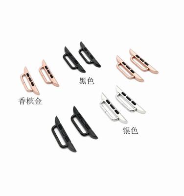 China Applicable Stainless Steel Strap Width 14-15mm Connector Apple Iwatch Series 1/2/3/4/5/6/7/8/SE 38/40/41mm Classic Connector for sale