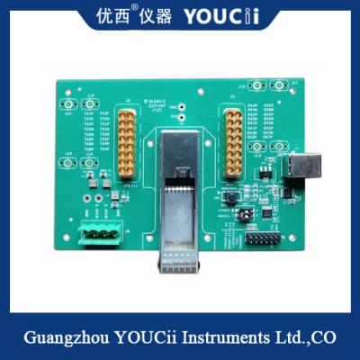 China 4V de Evaluatie van de Evaluatieraad qsfp-DD EVB Prestaties van SFP van de Raad van de de Moduletest van 400G PAM4 Actieve Te koop