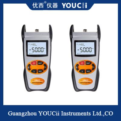 China Handheld optische vermogenmeter 850/1300/1310/1490/1550/1625nm Te koop