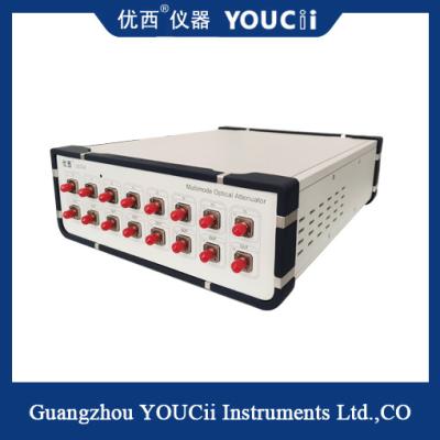 China Attenuator 8-Channel Multi-Mode Optical Attenuator Range 0~35dB ( 40dB Type ) for sale