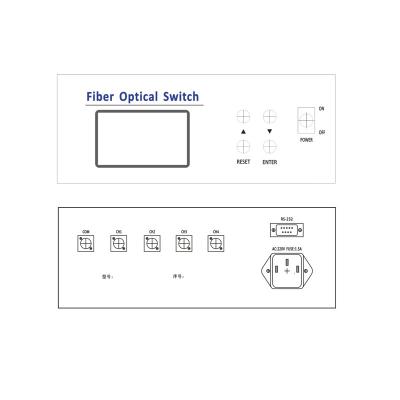 Chine Longueur d'onde fonctionnante de fibre optique du commutateur de réseau 1260nm 1650nm à vendre