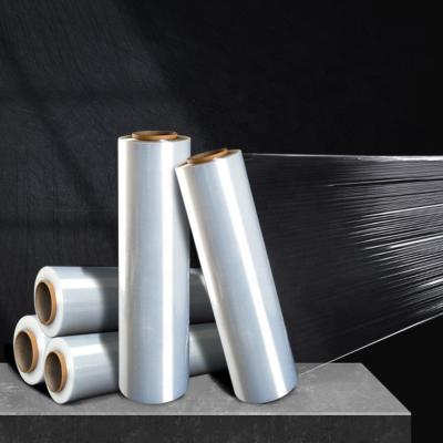 China Moisture Proof Protective PE Stretch Film Plastic Wrapping Film Cool Material Soft Stretch Wrap Tape for sale