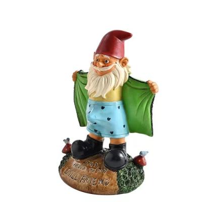 China Europe Personalized Gnome Garden Ornaments Outdoor Christmas Home Decorations Decor Figurine Resin Crafts for sale