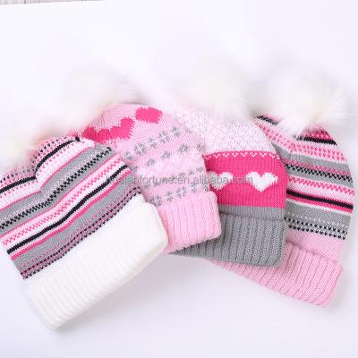 China breathable & Custom Girls Waterproof Beanie Hats Winter Slouchy, Plain Acrylic Knitted Hat Fleece Hat for sale