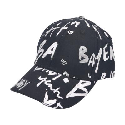 China 6-Panel Hat Casual Baseball Caps Printing Kids Adjustable Blinged Baseball Caps Adult Sports Hats for sale