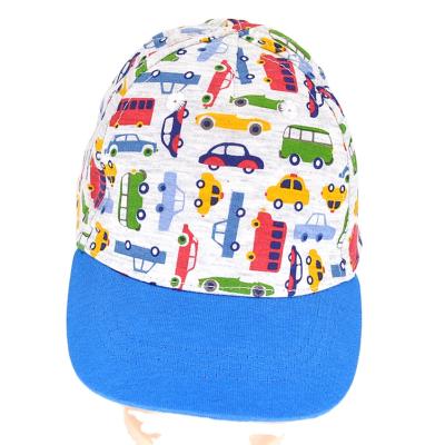 China 5-Panel hat printing boys baseball hats factory cotton baseball caps wholesale kids for sale