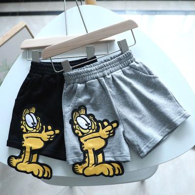 China 2022 Antibacterial Mens Clothing Designer Cotton Character Graphic Print Casual Drawstring Cartoon Shorts Shorts Men for sale