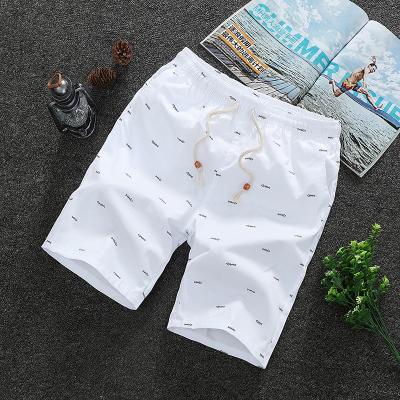 China 2021 Summer Print Fish Bone Beach Workout Breathable Wholesale Casual Sports Shorts Men Man Shorts Swimwear for sale