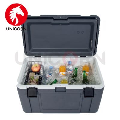 China Professional Reefer Large Volume Plastic HDPE Insulated Cold Box Cooler Boxes for sale